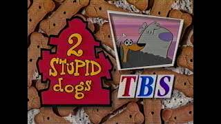 2 Stupid Dogs TBS Promo (1993) vhs 90s