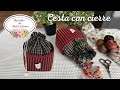 Cesta con cierre. Especial pinzas o clips. Tutorial 171