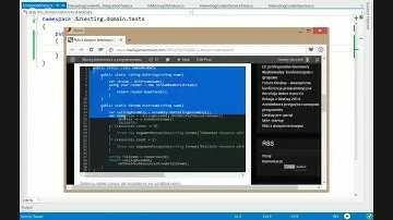 dotNetConfPL 2014: Maciej Aniserowicz - Testy jednostkowe w praktyce, vol 2