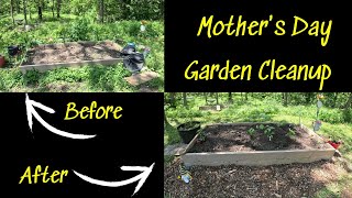 Mother's Day Garden Cleanup