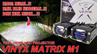 Test Drive Led Projector Matrix M1 Vinyx