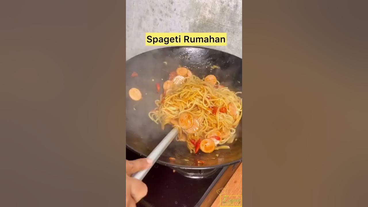 Resep spaghetti rumahan Resep spaghetti rumahan