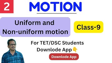Motion | 9th class physical science | Download App for TET/DSC students