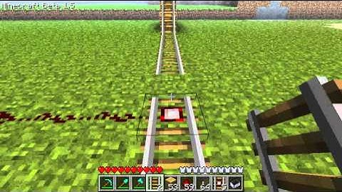 Minecraft Beta 1.5 Update! Detector Rail!