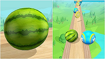 Going Balls - Fast Watermelon All Levels Android, iOS Walkthrough Gameplay Part 67