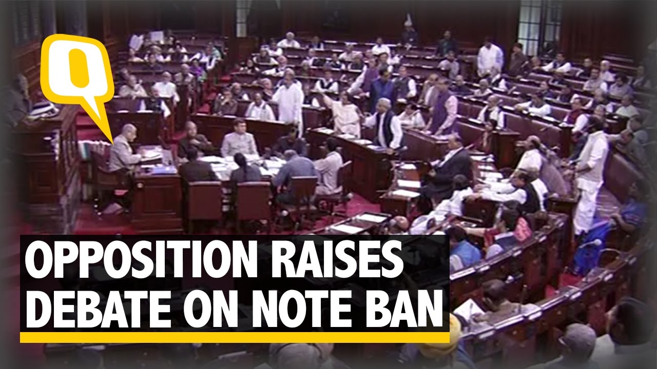 The Quint: ‘Modi’s Note Ban Is a Scam’, Says Rahul Gandhi in Rajya Sabha