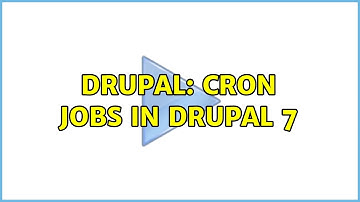 Drupal: Cron jobs in Drupal 7 (2 Solutions!!)