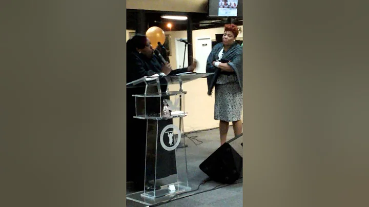 Overseer Angela Giles Preaching