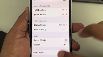 How to change gliding cursor speed in iPhone
