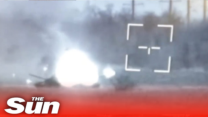 Ukrainian paratroopers wipe out Russian tank in guided missile ambush