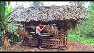 full video: 30 days of harvesting oranges and grapefruits to sell at the market. Building a pig pen.