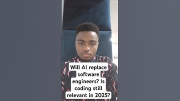 Will AI replace software engineers? Is coding still relevant in 2025? #ai #softwareengineer