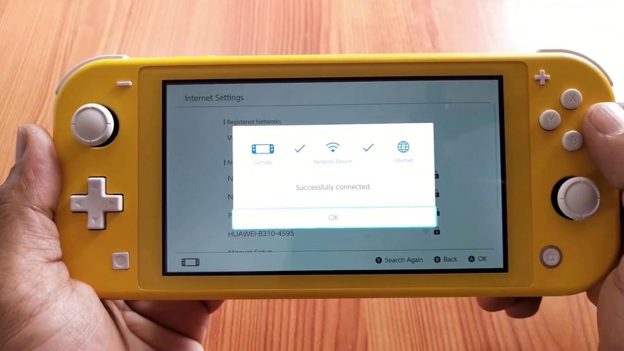 HOW to CONNECT your NINTENDO SWITCH LITE to WIFI Connection? - YouTube