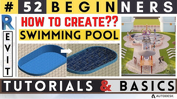 #52 Beginners / Creating Swimming Pool / Pool Design / Revit Tutorials & Basics / #revit #createghar