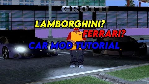 HOW TO ADD CAR MOD ON GTA SA-MP? (Sanctuary City Roleplay)