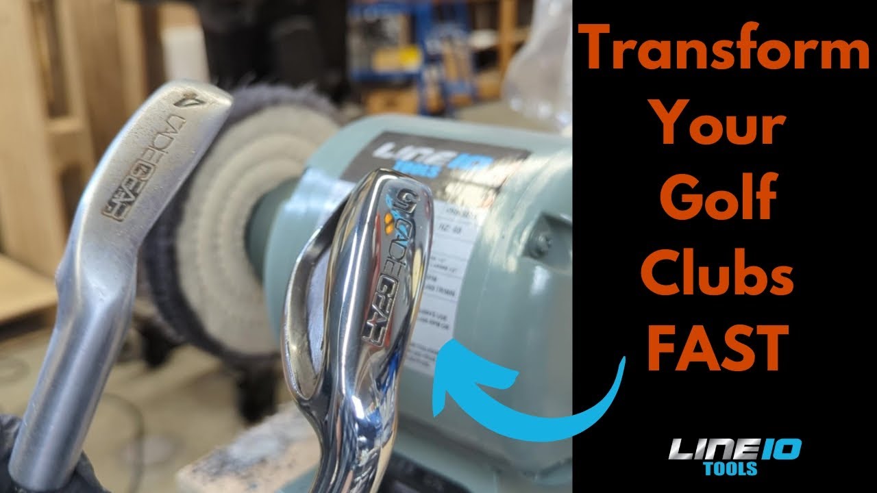 Transform Your Golf Clubs in 5 MIN with a Bench Grinder, Full DIY