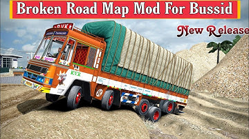 New Release Broken Road Map Mod For Bus Simulator Indonesia | Bussid map mod| Bussid 3.7.1
