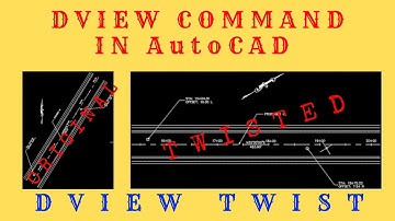 DVIEW Command in AutoCAD | DVIEW in AutoCAD