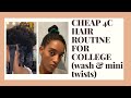 4C HAIR ROUTINE FOR STUDENTS (Dense/thick/4chair)