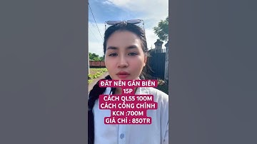 850TR - MẶT TIỀN NHỰA CẠNH KHU CÔNG NGHIỆP . CÁCH BIỂN 15P #tphcm #batdongsan #brvt #nhadat