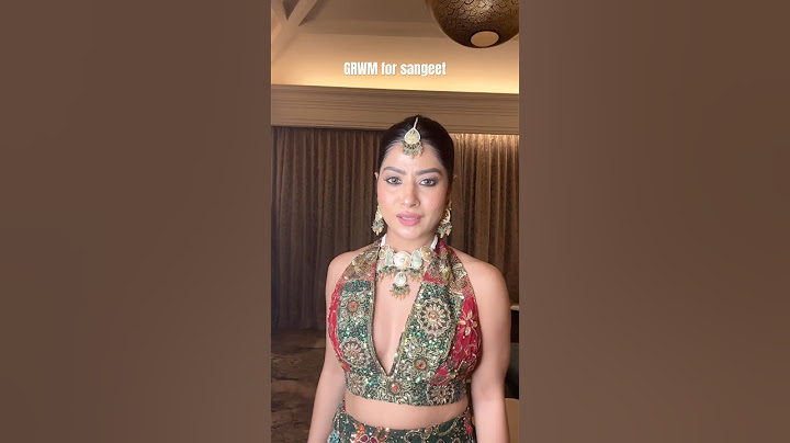 GRWM for sangeet ♥️