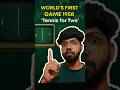 Gaming Ka Janm – World’s First Video Game! 🕹️🔥" #vizaytech #worldfirst #techfacts