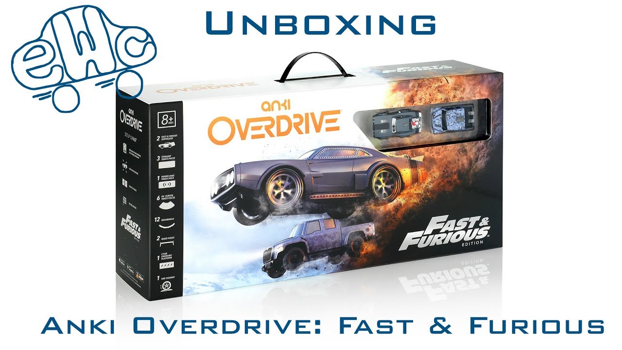 Unboxing Anki Overdrive Fast and Furious Edition YouTube