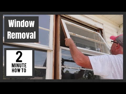 Video: How To Demolish An Old Windows