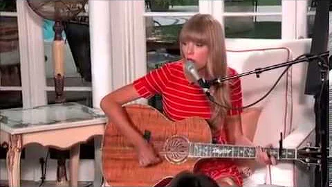 Taylor Swift - Treacherous (Acoustic) Live