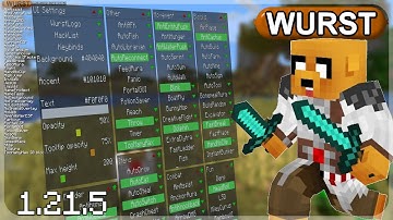 DOWNLOAD: Wurst Hacked Client - 1.21.5 - Minecraft Java Edition