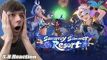 MARE JIVARI, NOD-KRAI, INEFFA!!!!!! Genshin Impact Version 5.8 Special Program REACTION