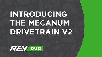 Introducing the Mecanum Drivetrain V2