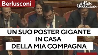 Salvini in Senato: 'Nella casa della mia compagna ho trovato un poster gigante di Berlusconi'