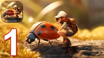 Tiny Survivors - Gameplay Walkthrough Part 1 - Tutorial Chapter 1-5 (iOS, Android)