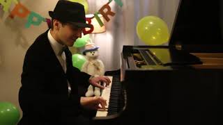 HAPPY BIRTHDAY  |    Jazzy Piano Arrangement by Jonny May