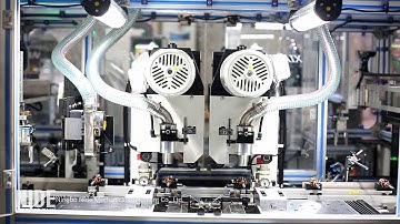 Automatic electric motor commutator skimmer collector finishing turning video