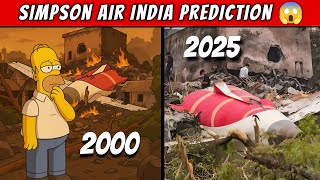 Simpsons Predicted an Indian Plane Crash in 2000 - Real in 2025?