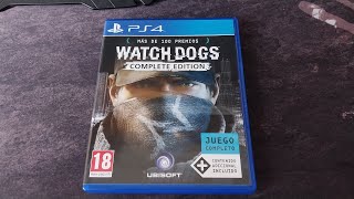 Watch Dogs (PS4). Распаковка