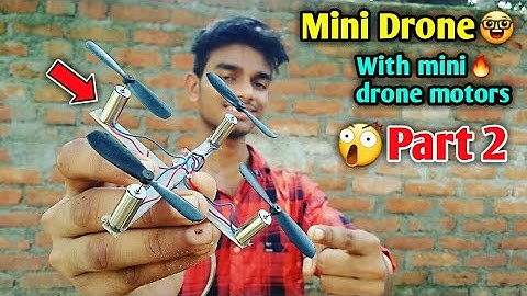How To Make Drone🔥| ak technical amrit  | mini drone