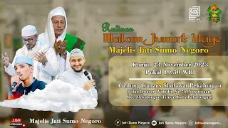 LIVE || RUTINAN MALAM JUM&#39;AT WAGE MAJELIS JATI SUMO NEGORO