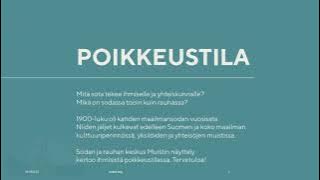 L. Hangasmaa: Näyttely tiedemediana – tutkittu tieto ja tiedetaidot Sodan ja rauhan keskus Muistissa