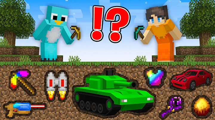 Who Mined The Best OVERPOWERED Items in Minecraft?