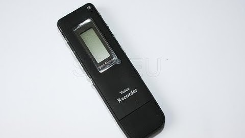 Multifunctional digital audio recorder 2GB - SPY.EU