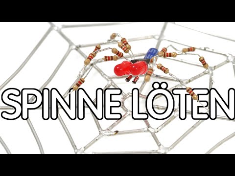👨‍🏫Lötübung Spinnennetz 🔨 Einfache Lötübung