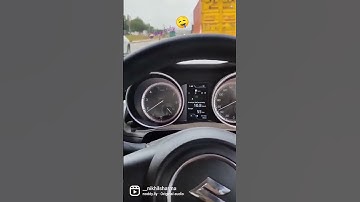 Swift Top model speedometer in base model