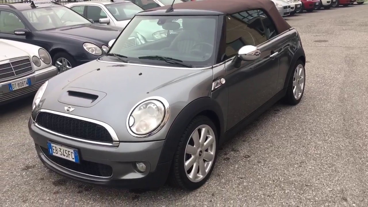 Mini Cooper S Cabrio 16 135kw 184hp 2010 Usata In Vendita A Brescia