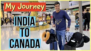 INDIA TO CANADA | My Journey | Air India | Travel 2022
