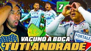 GOL AGÓNICO DEL VINOTINTO KERVIN EL TUTI ANDRADE PARA EL EMPATE DE FORTALEZA ANTE BOCA JUNIORS