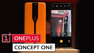 ONEPLUS CONCEPT ONE - Prise en main du smartphone avec des capteurs photo invisibles à l'arrière