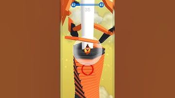 stack Ball 3D gameplay 💪😺 level 82#shorts #shortsfeed